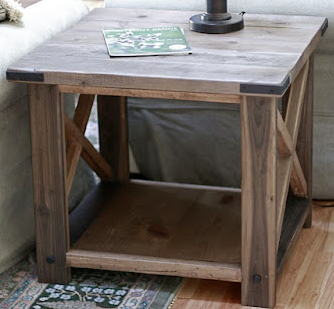 Rustic End Tables
